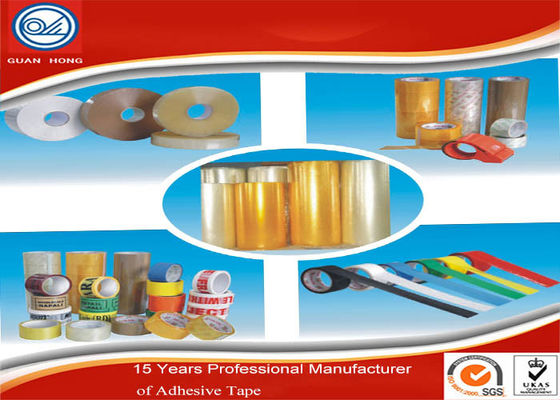 China 3&quot; cinta de empaquetado clara adhesiva de acrílico del diámetro BOPP, cinta pegajosa coloreada proveedor