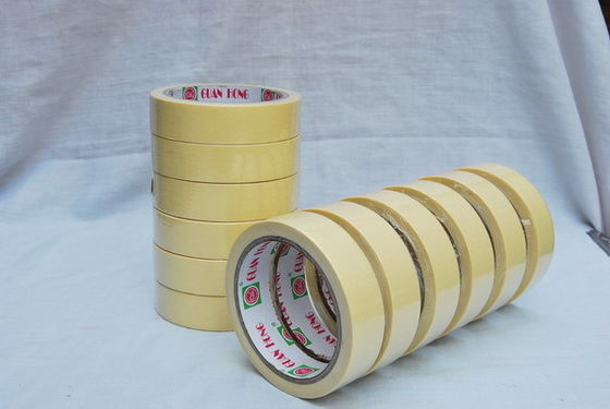 China rollo coloreado basado caucho solvente amarillo del jumboo de la cinta adhesiva, 80mic 140mic proveedor