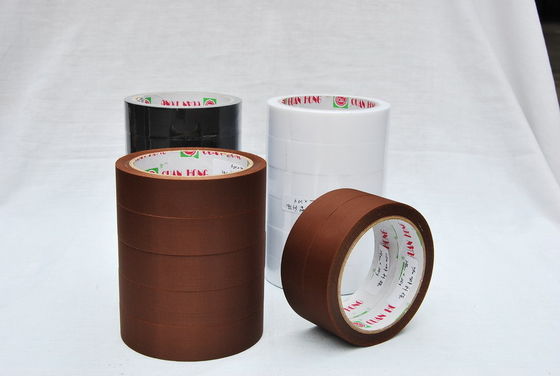 China El PVC negro de la protección del cable reforzó la cinta del embalaje para el refuerzo proveedor