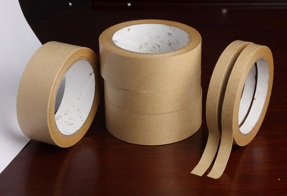 China la cinta/Brown fuertes de la especialidad de la prenda impermeable del pegamento engomó Kraft de cinta de papel proveedor