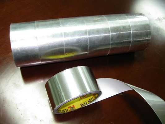 China cinta de goma del papel de aluminio del derretimiento caliente, cinta da alta temperatura adhesiva da alta temperatura de la hoja proveedor
