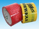 el pegamento de acrílico colorido imprimió la cinta de empaquetado del polipropileno orientado biaxialmente proveedor