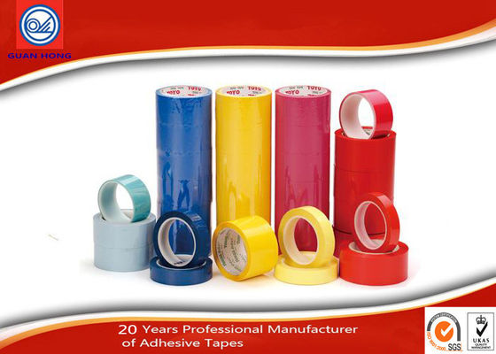 China Cinta de empaquetado colorida de la base de papel BOPP, cinta adhesiva de aislamiento coloreada proveedor