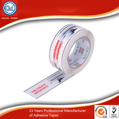 China BOPP frágil modificado para requisitos particulares que empaqueta piezosensible pegajoso de la cinta proveedor