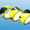 cinta suave de la especialidad del cloruro de polivinilo, negro - cinta amonestadora amarilla proveedor